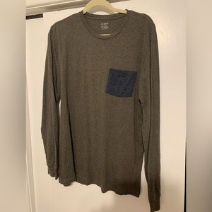 J. Crew Slim-Washed Long Sleeve T